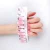 Hot sell diamond nail stickers 7 color gel polish nail stickers