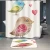 Import Hot Sell digital Printing Waterproof Polyester Shower Curtain Of Flamingos from China
