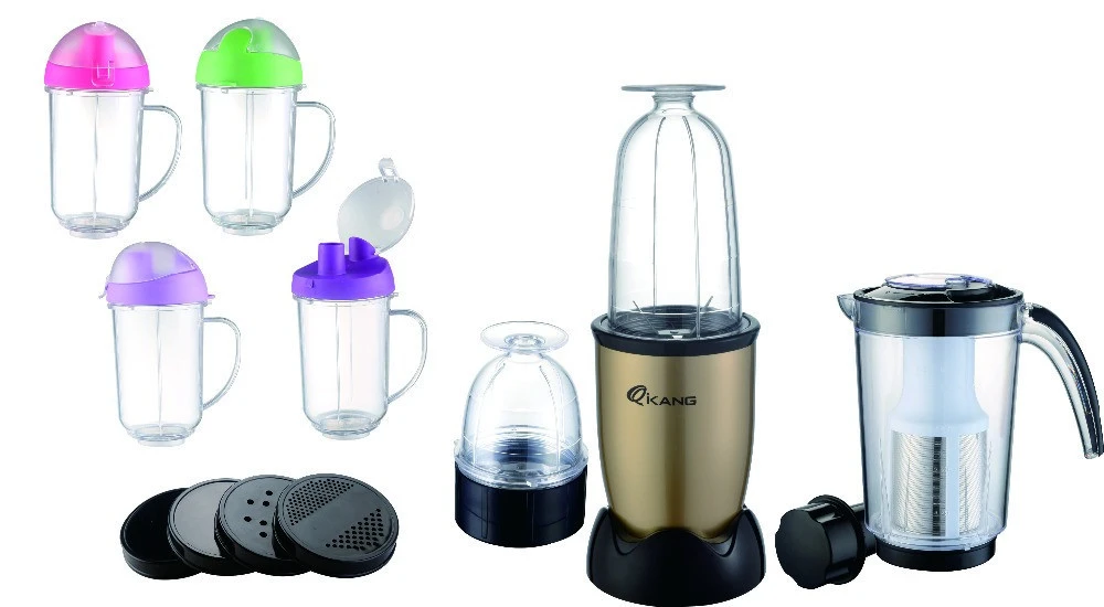 Hot sell fashion design plastic container and plastic housing material electric blender