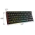Import Hot sell GK61 61keys rgb gaming mechanical keyboard from China