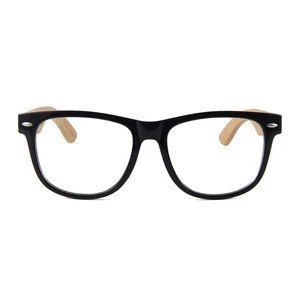Hot sell high quality plastic frame china eyeglasses vintage bamboo reading glasses