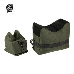 Hot selling adjustable rifle front rear hunting accessories shooting sand bag gun rest