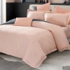 Hot selling high quality geometric style pillow case set bedding set 100% cotton bed sheet