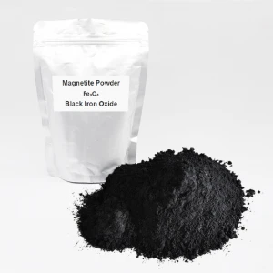 Hot Selling Magnetic Fe3o4 Natural Super Fine Magnet Powder Magnetite Iron Ore Powder