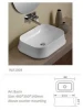Hot Selling Modern Design Bathroom Ceramic Basins For Wholesale wash basins