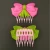 Import Hot selling plastic doll accessories hair plug toys hair comb children toys from China