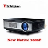 Hot selling ROHS multimedia 1080p full hd video proyector USB VGA LED light  home christmas cinema theater kids lcd projector