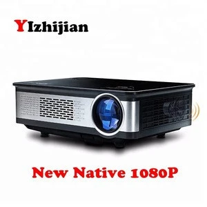 Hot selling ROHS multimedia 1080p full hd video proyector USB VGA LED light  home christmas cinema theater kids lcd projector
