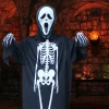 Hot selling skeleton garment cosplay costume halloween costume