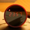 Hot Selling Wholesale Mini Mirror Alarm Clock LED Table clock In Stock Small Digital Clock Mirror