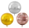 Hot! Sky City New large size party Wedding decoration 10/20/30 Inch 4D round shape foil balloons