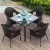Import Hotel patio garden sets rattan designed outdoor patio furniture from China