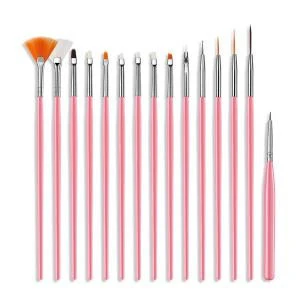 Hottest Nail Art Brushes Set 15 pcs Diy Brush Nail Art Pen Drawing Wholesales ONLY FOR USA