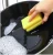 Import Household Cleaning Dishwashing Scouring Pads Scrub Sponge Pads from China