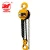 Import HSZ Type 0.5 Ton to 10 Ton Manual Chain Hoist Hand Chain Block from China