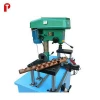 hydraulic CNC copper steel flute tube pipe collar hole punching drawing flanging machine for fridge manifold pipes solar heater