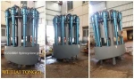 Hydrocyclone group used for separation of mud , sand and water