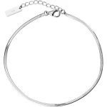 In stock 2022 sterling silver 925 jewelry flat snake bone chain Anklets