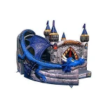 inflatable dragon bouncer bomgo slide for kids