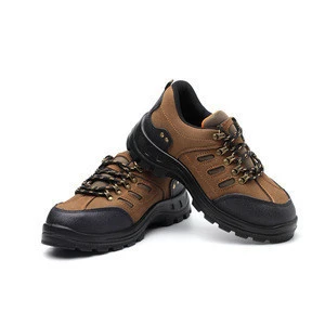 Injection PU Sole Anti-fur Shock Absorption Safety Running Shoes