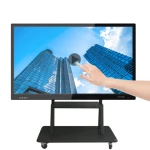 Interactive Whiteboard Prices 86 Inch Wall Digital Smart Board for Classroom Electronic Touchable Whiteboard Stand