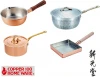 Japan high quality kitchen single handle stainless steel soup pots