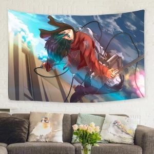 Japanese Anime tapestry digital print wall tapestry wall hanging tapestry