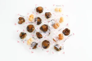 Japanese plastic bag Dry Seafood sea hokkaido scallop prices