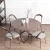 Import Japanese style lacquerware shiny wooden designer replica handmade dining chair from China