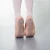 Import JW Women Girls Leather Soft Full Sole black pink Leather Ballet Dance Shoes from China