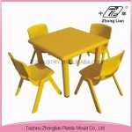 Kids plastic furniture for children use stable pre school furniture