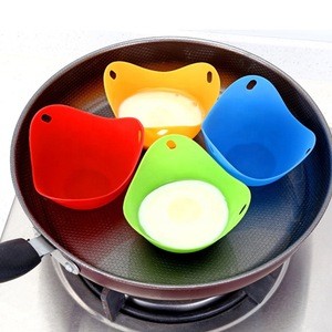 Kitchen Egg Boiler Pan Mold Tools Microwave Silicone Egg Poacher Cups