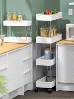 Kitchen Household Storage Holders Narrow Snack Racks Sauce Racks Save Space