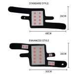 Knee Pads Knee Sleeve Adjustable Tourmaline Self-heating Magnetic Therapy Knee Protective Belt  Strap Arthritis