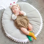 KS40326bg Simple solid color blank baby romper simple coduory romper