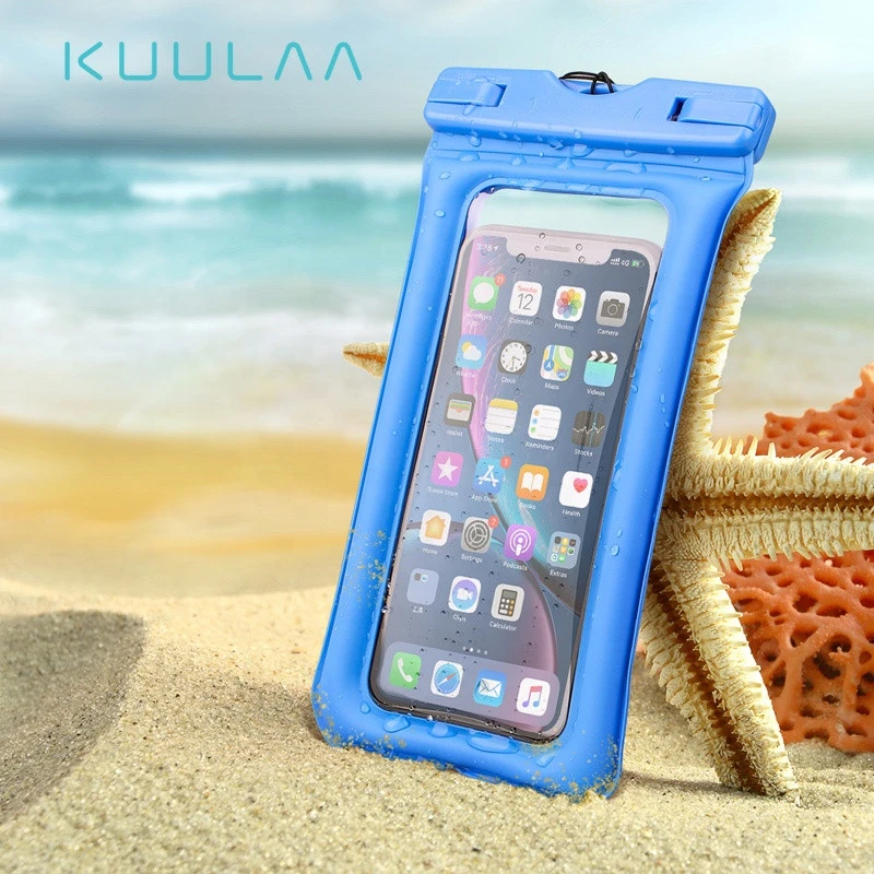 KUULAA Mobile Phone Bags Cases Waterproof Cell Phone Bag Waterproof Phone Case