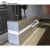 Import Lacquer SPA Reception Counter Modern Office Front Desk Commercial LED Reception Desk from China