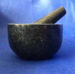 Large Granite Marble Mortar and Pestle