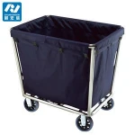 Laundry cart cleaning trolley Hotel linen trolley