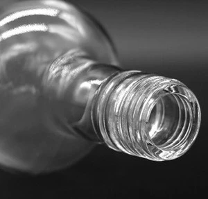 LB-002 Super flint glass empty glass liquor bottle for vodka, whisky, rum