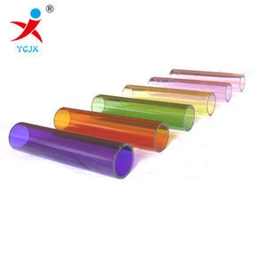 lead free colored quartz glass tube