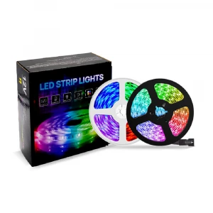 LED Light Strip Kit 12V SMD5050 WIFI& IR Controller 24 -key Remote IP65 waterproof 32.8ft 600LED RGB led strip lights