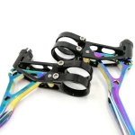 Litepro Colorful Bike Brake Lever ultralight CNC Folding/Road bicycle  V brake Lever C Type Caliper Rainbow Brake Lever