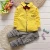 Import Long Sleeve Sports Suits Bow Tie T-shirts + Pants kids clothes boys from China