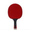 Low MOQ Cheap 2PCS/Set Solid Wood Paddles Ping Pong Racket Set Long Handle 4-Star Table Tennis Racket With Carrying Bag