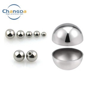 Low price chrome plated stainless steel hollow ball