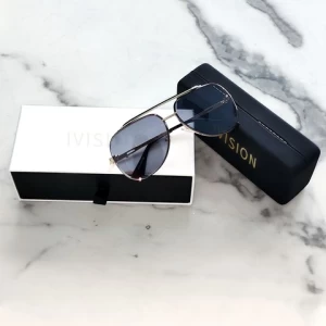luxury clear leather display custom logo eyewear bag pouch paper box sun eye glasses packaging sunglasses case for glasses