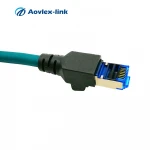 m12 to RJ45 Ethernet cable M12 connector X-code 8Pin to RJ45 Cat5e cable CCD Industrial camera system