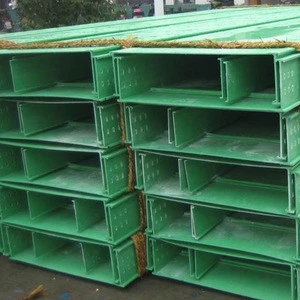 Made in china Fire resistance plastic FRP GRP cable tray manufacturers price
