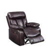 Made in china high quality chairs recliners modern brown air leather couch recliner chair